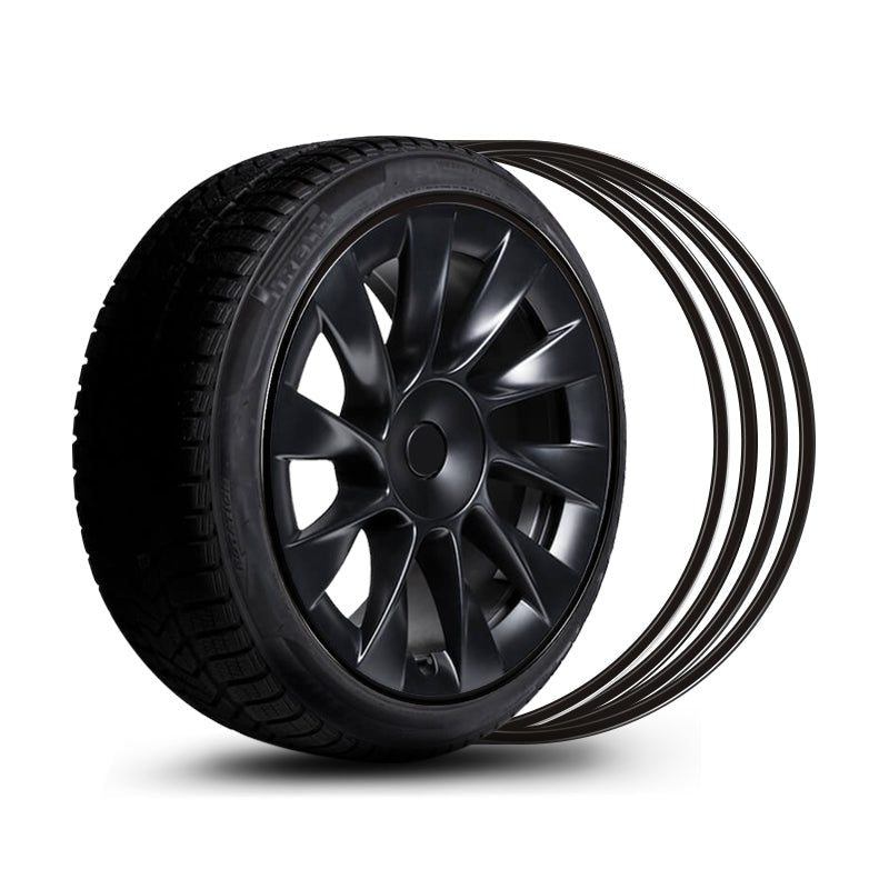 Temai® Aluminum Alloy Wheel Rim Protector RimCase For Tesla All Models (4 PCS)